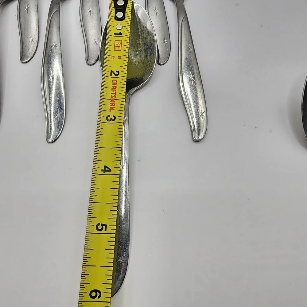 Vintage Utica Cut Co Atomic Star 3 Stars USA 6